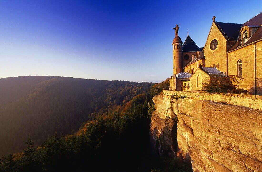 Kloster Mont Ste-Odile,Elsass,Frankreich