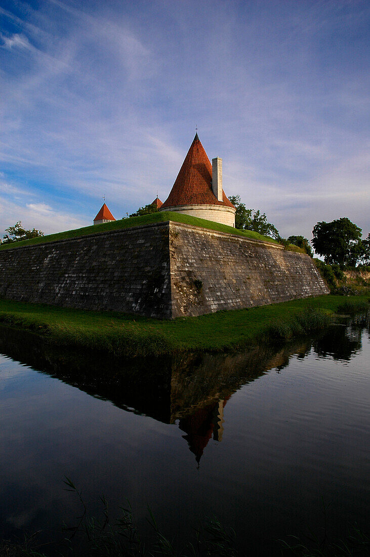 Befestigung der Bischofsburg, Kuressare, Saaremaa, Estland