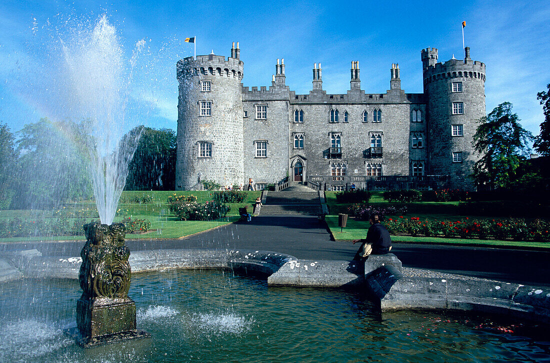 View of Kilkenny castle, Kilkenny, County Kilkenny, Ireland