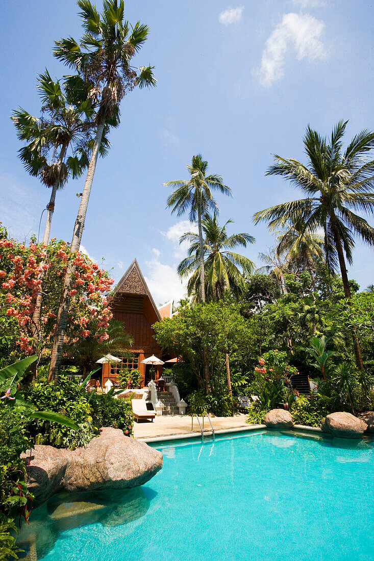 Part of Marina Cottage Phuket, Karon beach, Ao Katong, Hat Katong, Phuket, Thailand, after the tsunami