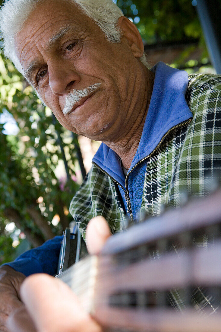 Turkish Street Musician, Old Town Antalya, Antalya, Turkey