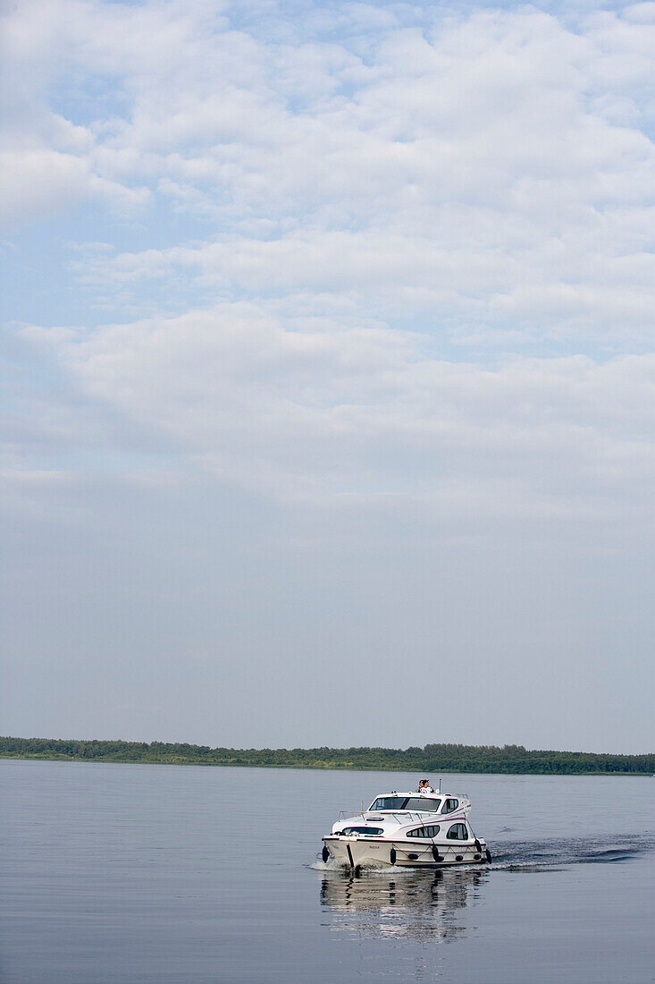Connoisseur Caprice Hausboot, Großer Storkower See, in der Nähe von Storkow, Brandenburg, Deutschland