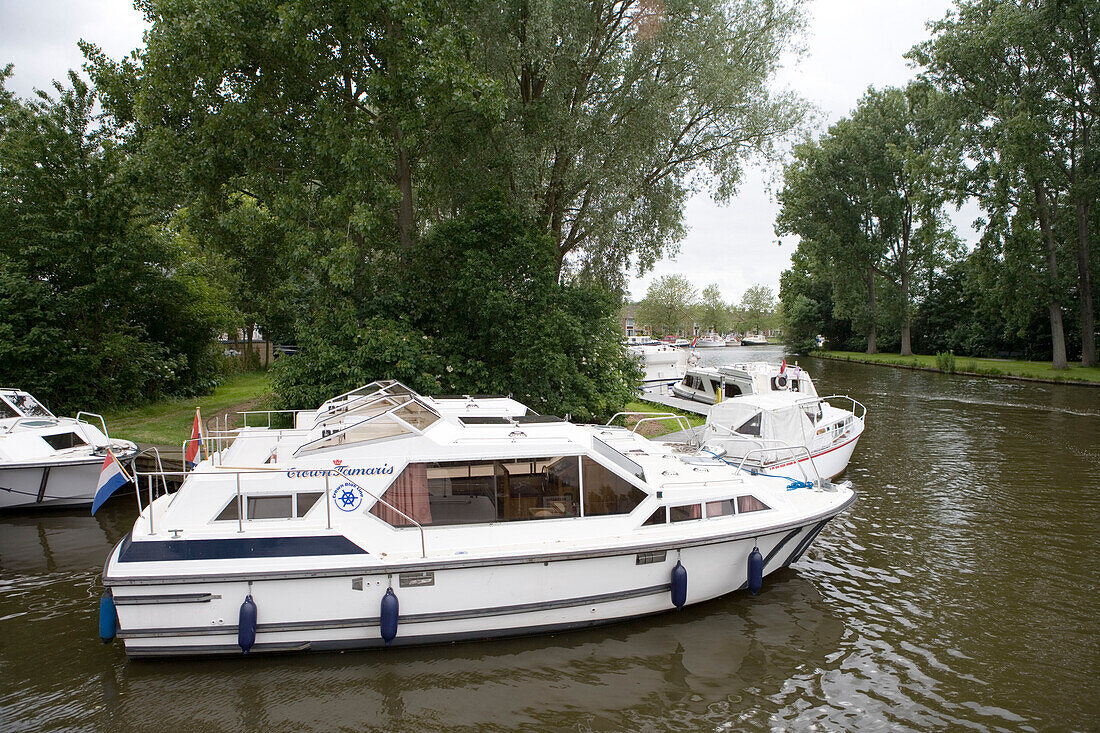 Hausboote, Crown Blue Line Houseboats, Sneek, Friesische Seen, Niederlande