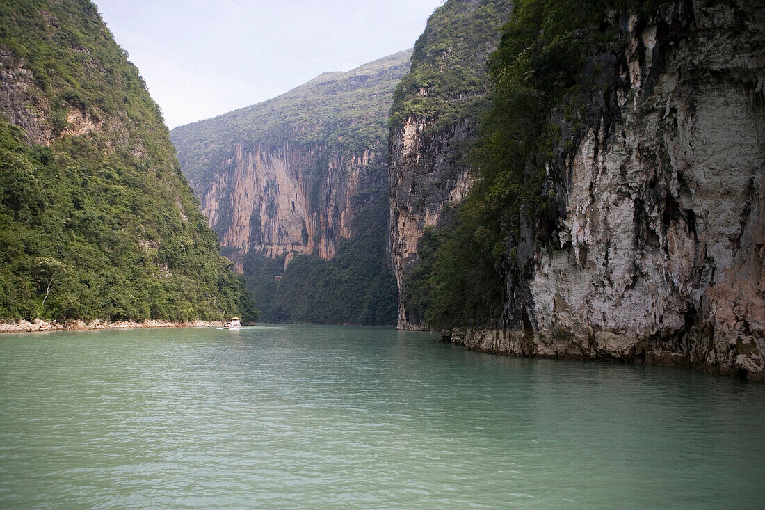 Drachentor Schlucht, Daning River Lesser Gorges, in der Nähe von Wushan, China