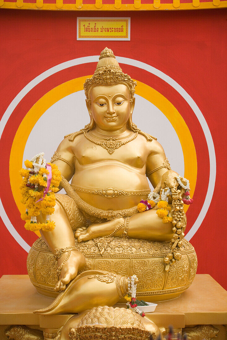 Goldene Buddha Statue, Wat Suthat, Bangkok, Thailand