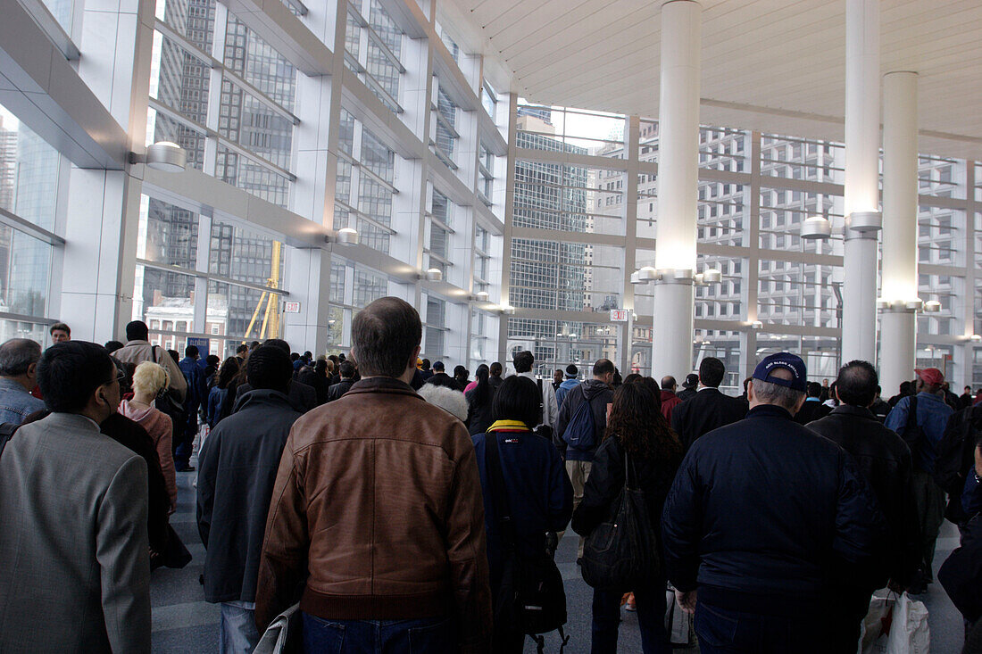 Staten Island ferry Terminal, New York City, New York, United States of America, U.S.A.