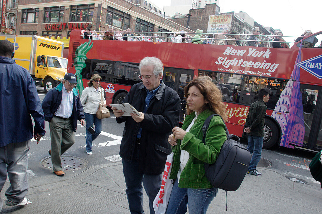 Canal Street, Chinatown, Manhattan, New York City, U.S.A., Vereinigte Staaten von Amerika