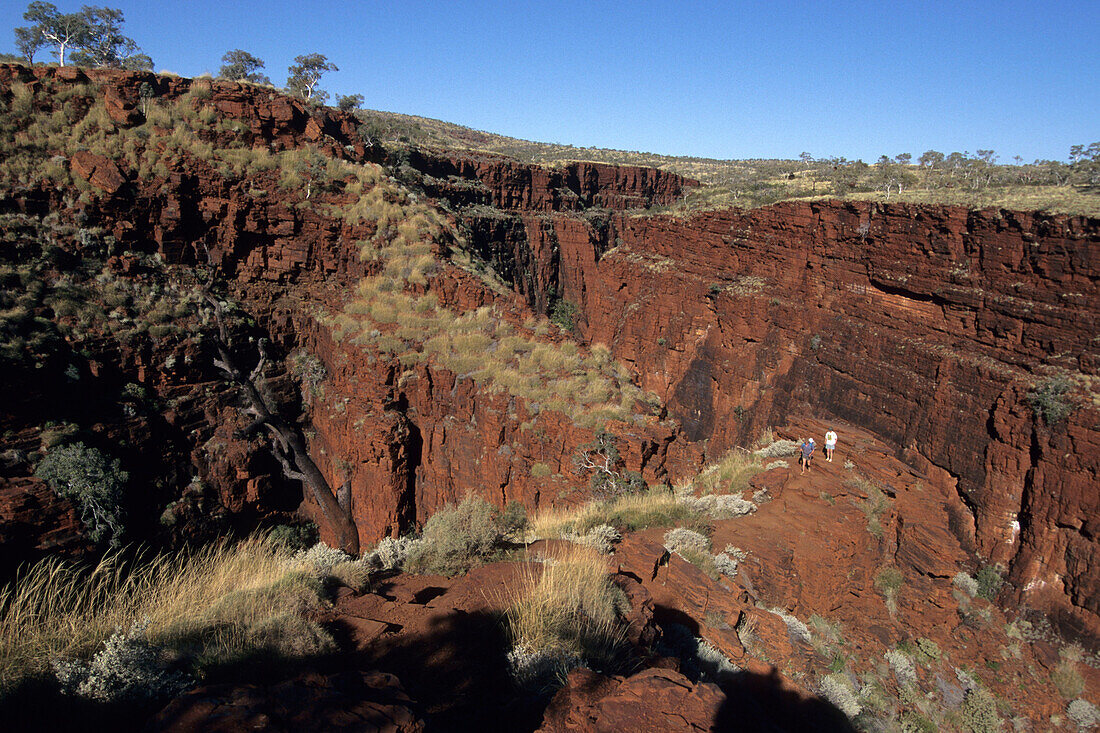 Oxers Lookout and Red Gorge, Karijini National Park, Western Australia, Australia