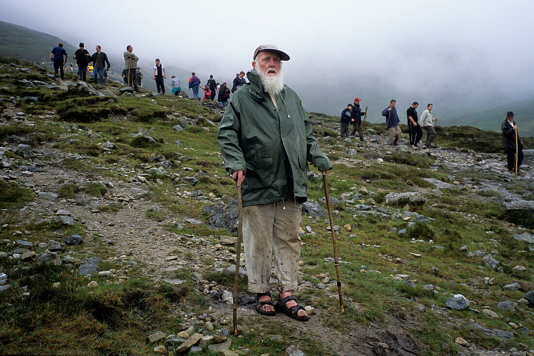 Croagh Patrick Pilgrimage, Murrisk, County Mayo, Ireland