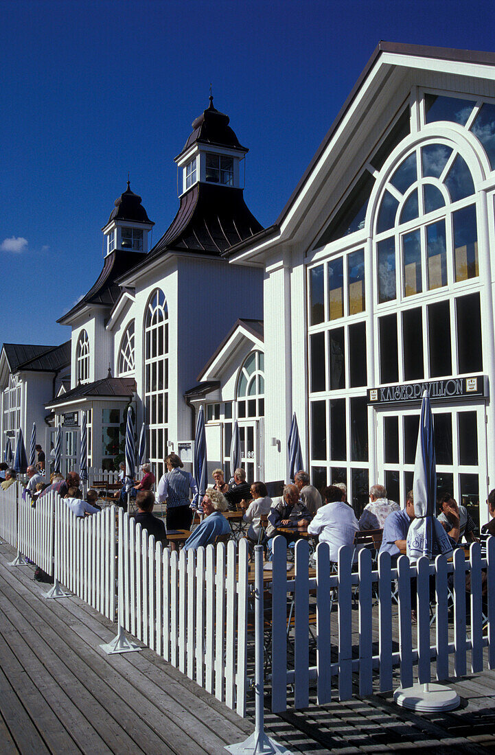 Sellin, Seebrücke, Insel Rügen, Mecklenburg-Vorpommern, Deutschland, Europa