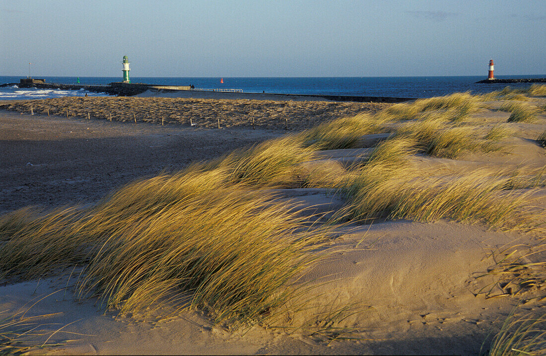 Warnemünde Strand, Mecklenburg-Vorpommern, Deutschland, Europa