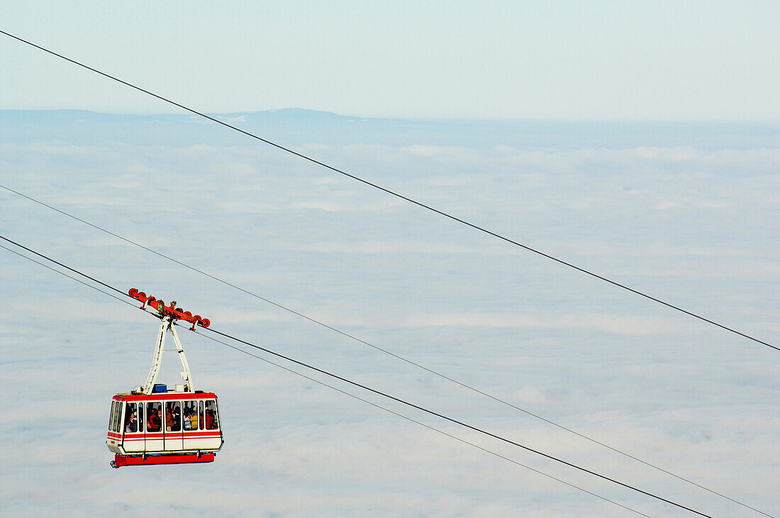 Feuerkogel Cable car, Ebensee, Salzkammergut, Upper Austria, Austria