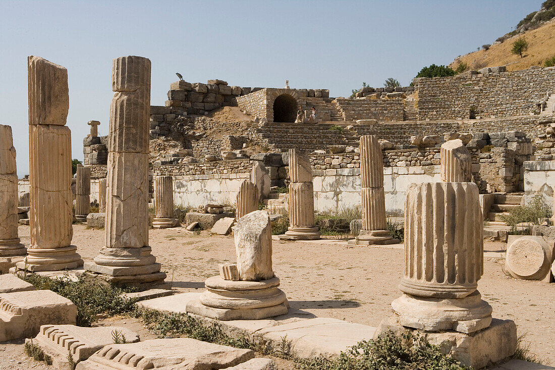 Antike Ruinen von Ephesos, Ephesos, Türkei