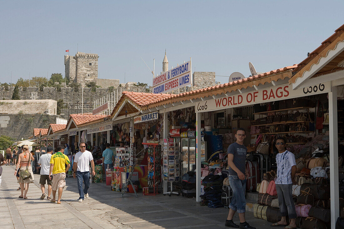 Andenkenläden, Bodrum, Türkei