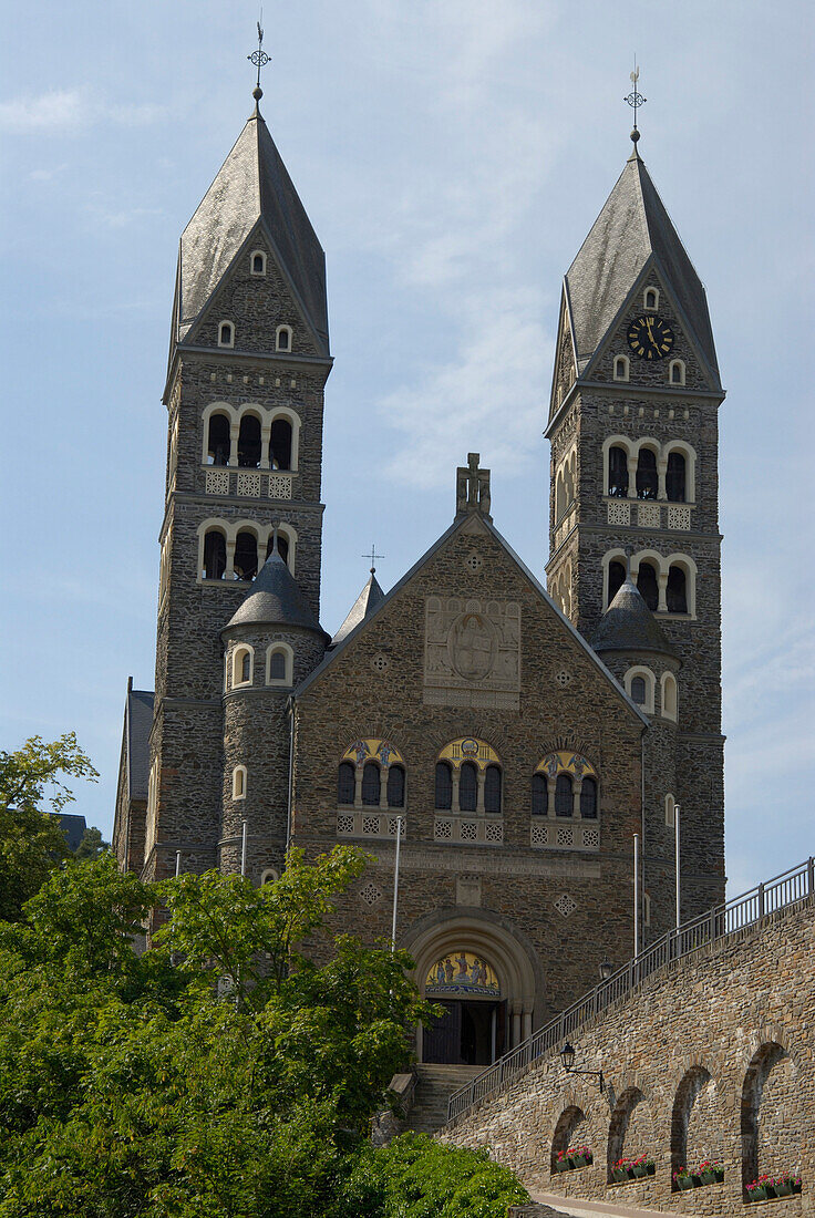 Clervaux, Pfarrkirche, Luxemburg, Europa