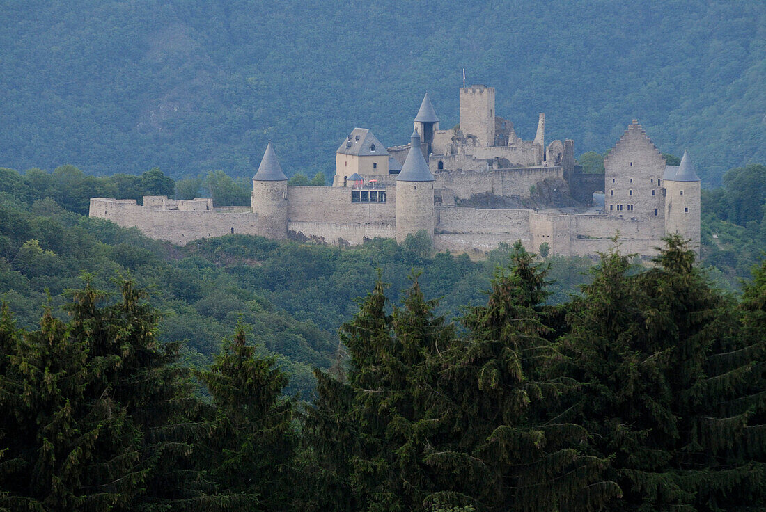 Bourscheid, castle, Luxembourg, Europe