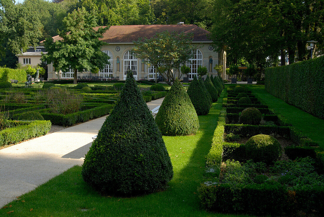 Mondorf les Bains, spa gardens, Luxembourg, Europe