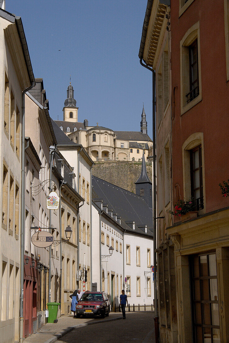 Luxemburg, Stadtteil Grund, Luxemburg, Europa