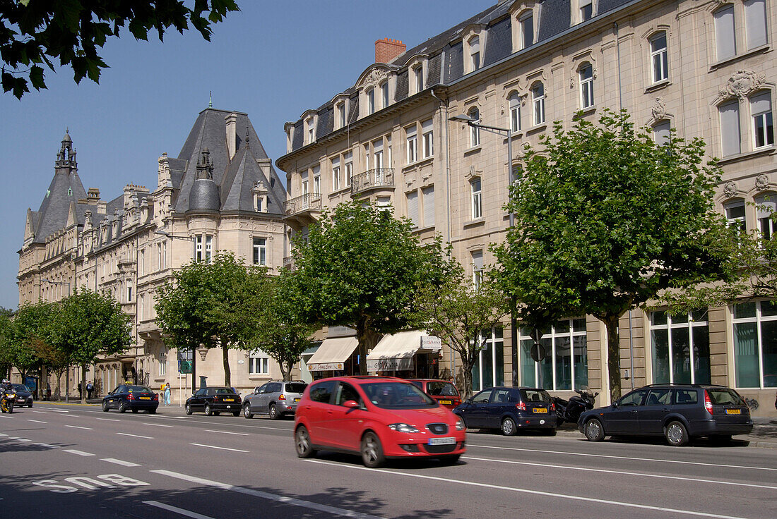 Luxembourg city,  Avenue de la Liberte, Luxembourg, Europe