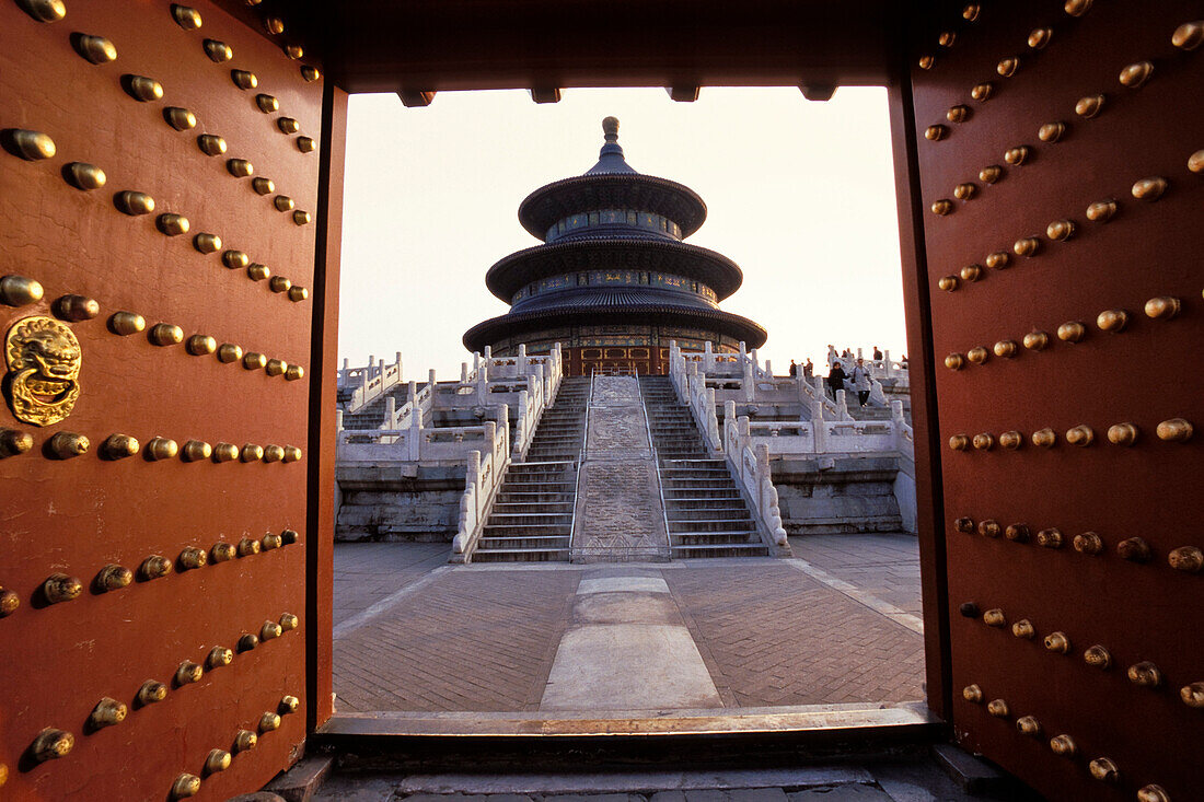 Temple of Heaven, Hall of Prayer for Good Harvests, Beijing, China