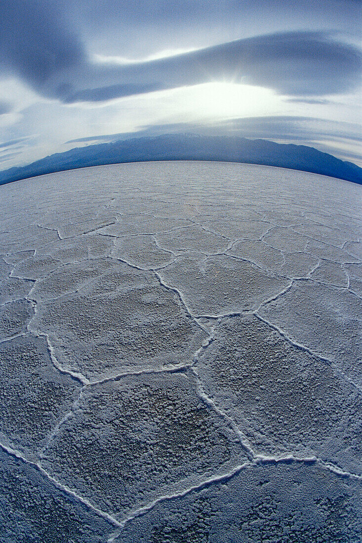 Saltpan at Badwater, Death Valley, California, USA, America