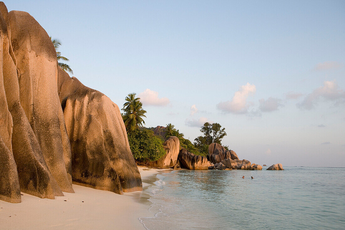 Granite Rocks at Anse Source D'Argent Beach,La Digue Island, Seychelles