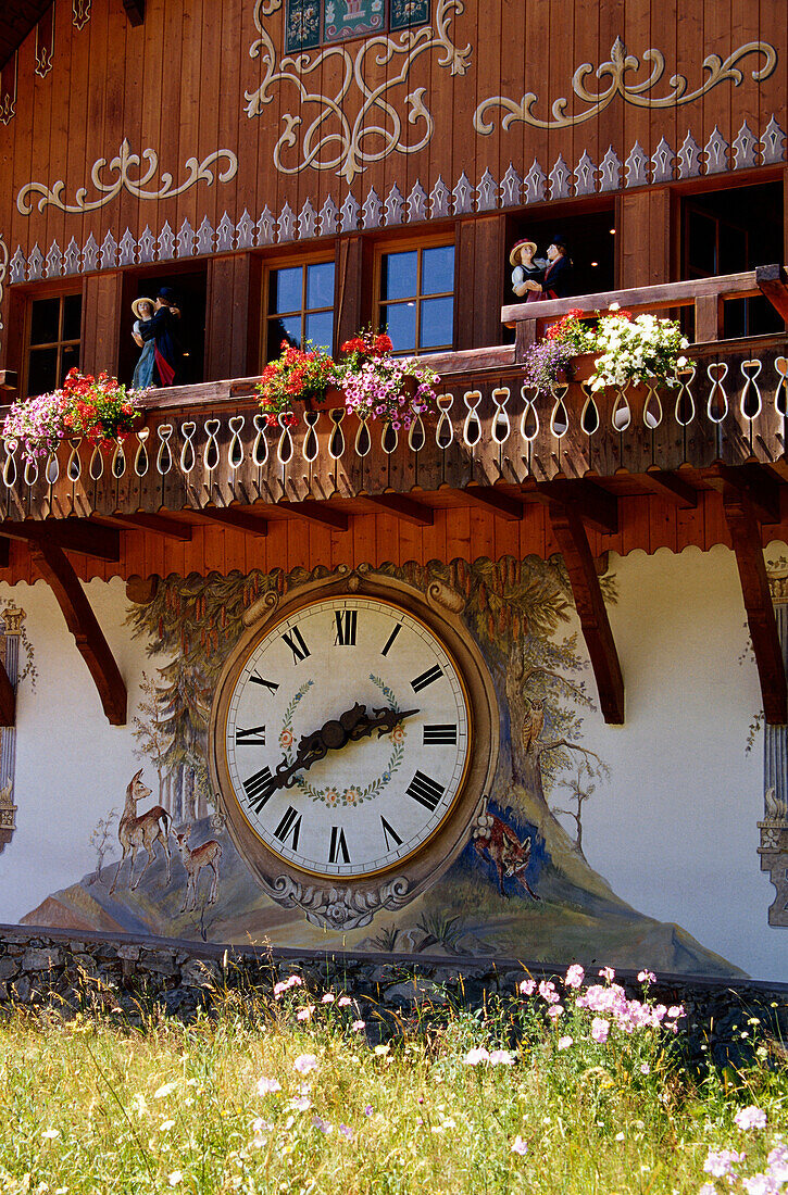 Schwarzwalduhr, Hofgut Sternen, Höllsteig, Schwarzwald, Baden-Württemberg, Deutschland