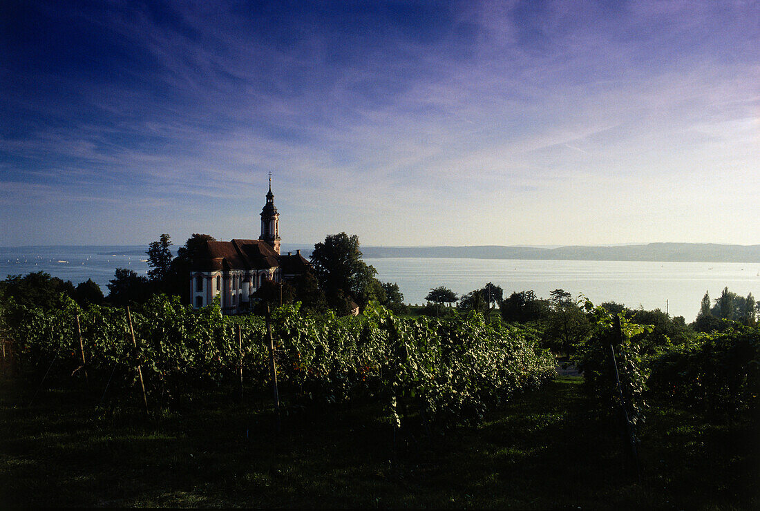 Pilgrimage church Birnau on Lake Constance, Baden-Wurttemberg, Germany