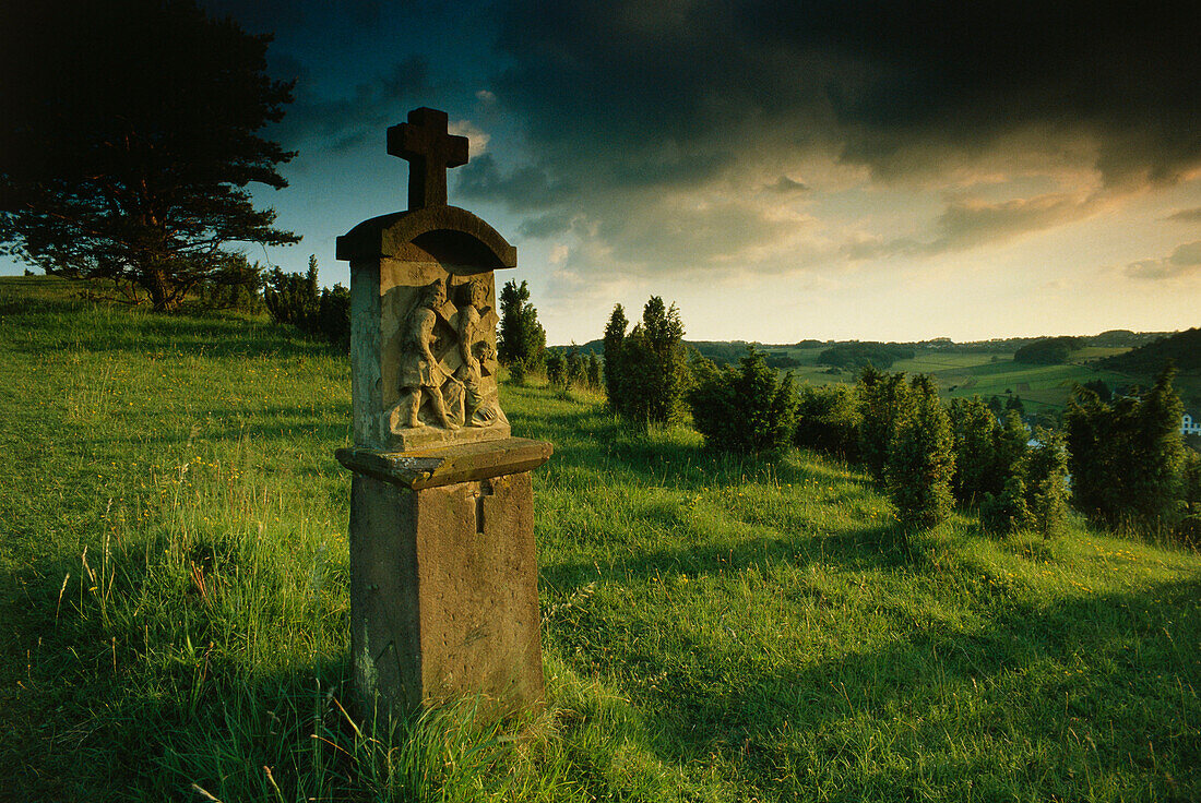 A landscape in the Eifel, Rhineland-Palatinate, Germany