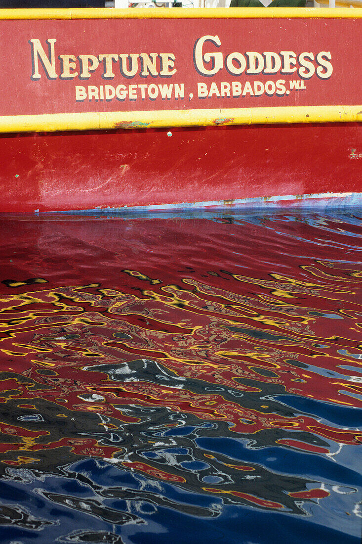 Fishing Boat Neptune Goddess, Bridgetown, Barbados, Carribean