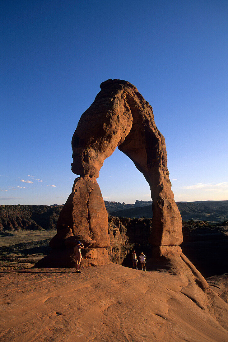 Delicate Arch Rock Formation, Arches National Park, near Moab, Utah, USA