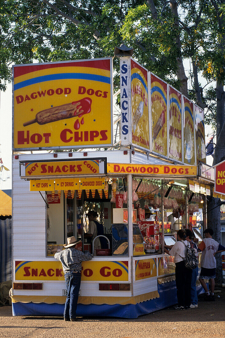 Dagwood Dog Stand at Katherine Fair, … – License image – 70059287 ...