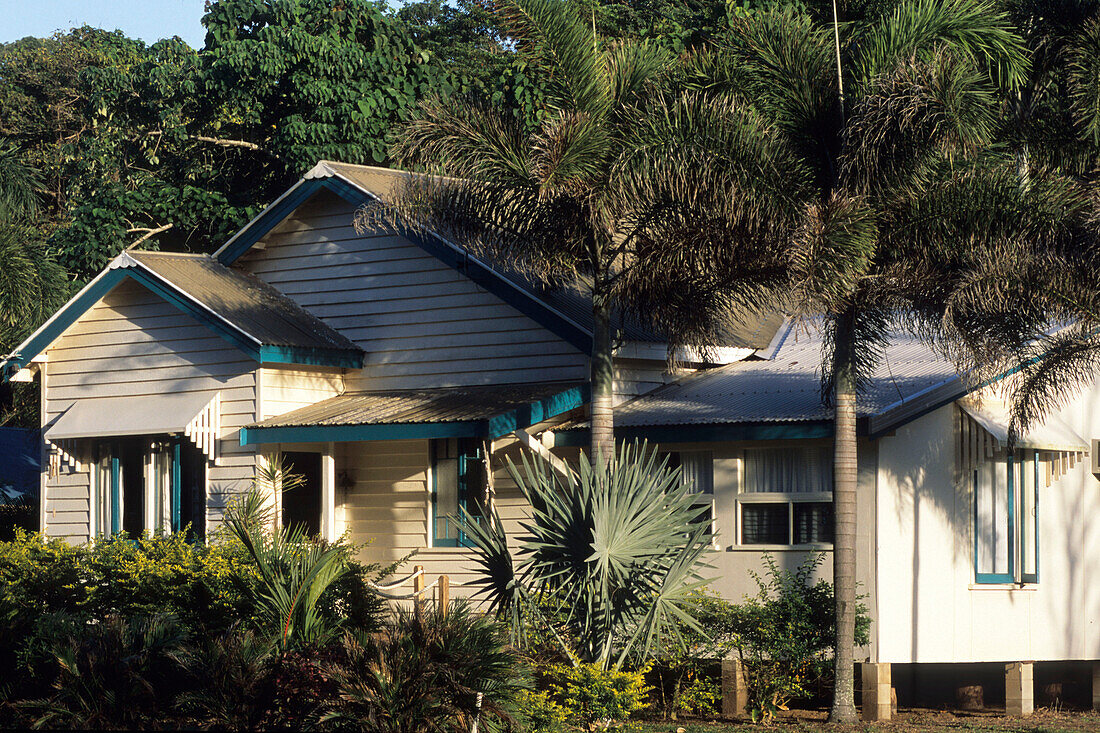 Typisches Haus in Queensland, Mission Beach, Queensland, Australien