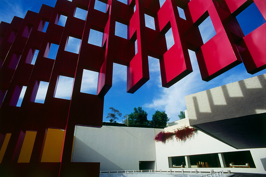 Facade of the Hotel Camino Real, Mexico City, Mexico