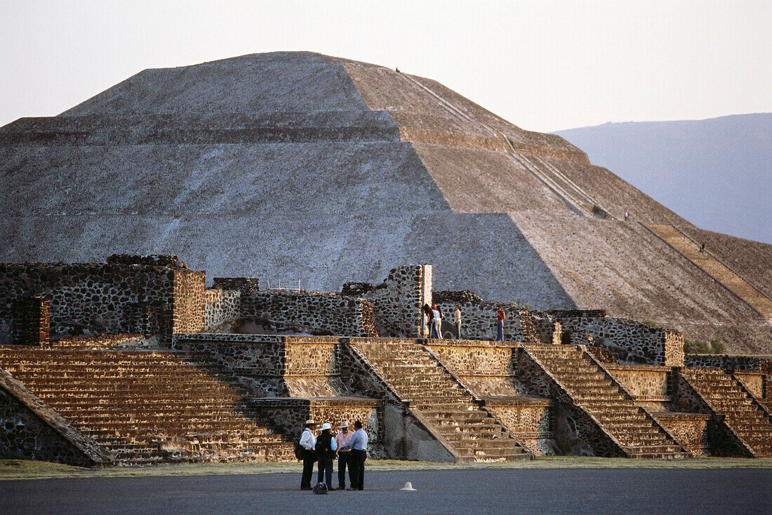 Pyramid of the sun, Teotihuacan near Mexico City, Mexico