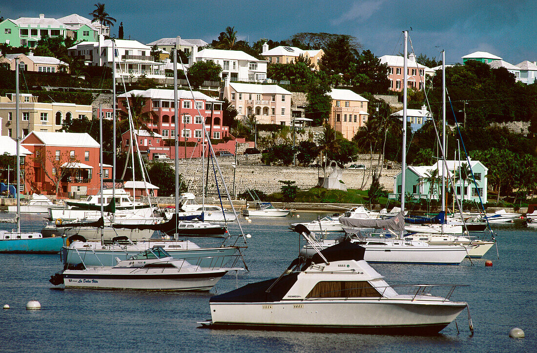 View of Hamilton Harbour, Hamilton, Bermuda