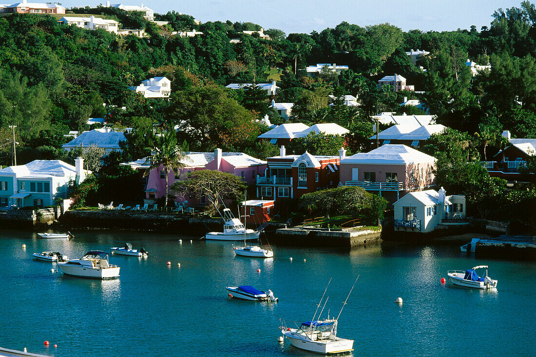 View of Hamilton Harbour, Hamilton, Bermuda