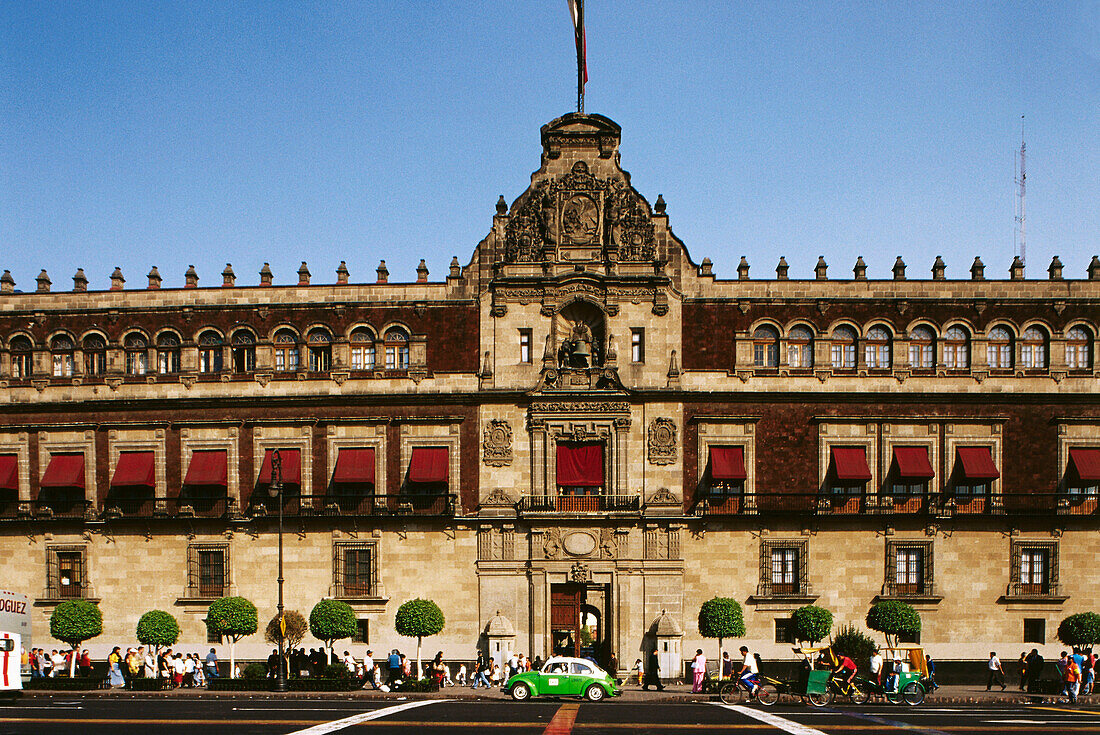 Blick von Palacio Nacional, Mexico City, D.F., Mexiko