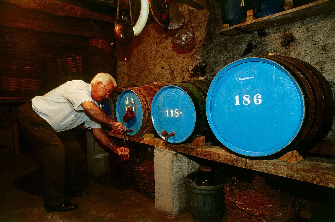 Wine cellar, Los Llanillos, El Hierro, Canary Islands, Spain