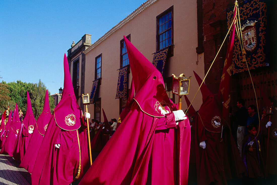 Procession magna, Semana Santa, La Laguna, Tenerife, Canary Islands, Spain