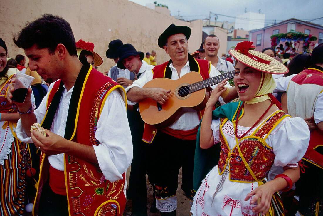 Costume celebration, Romeriá, La Orotava, Tenerife, Canary Islands, Spain