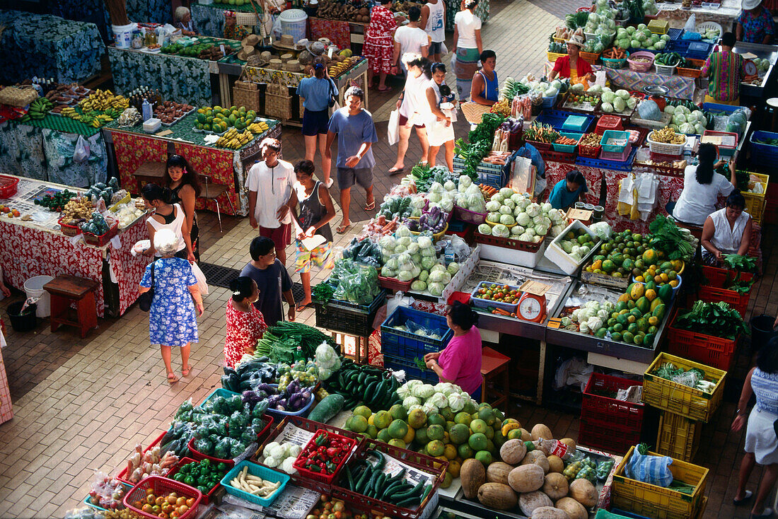 Central market, Pampeete, Tahiti, French Polynesia