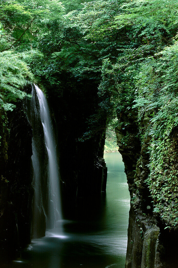 Takachiho Gorge, Waterfall, South Island of Kyushu, Japan