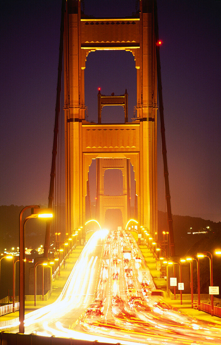 Golden Gate Bridge, Highway 1, San Francisco, Kalifornien, USA