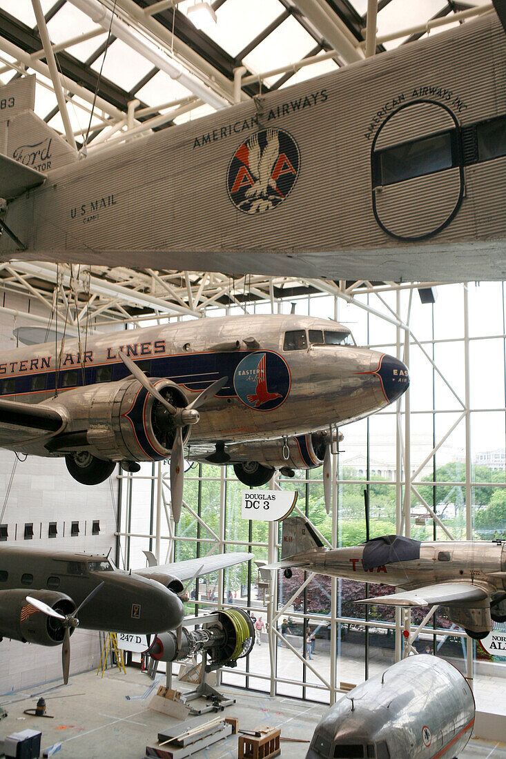 Smithsonian National Air and Space Museum, Washington DC, Vereinigte Staaten von Amerika, USA