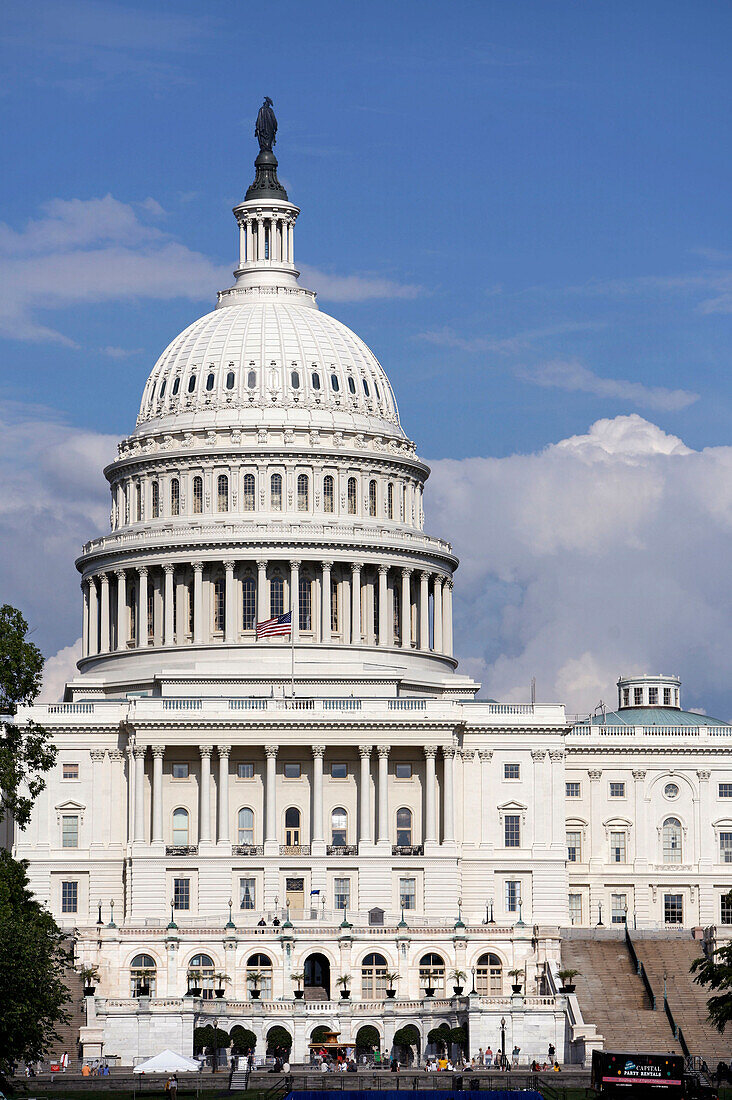 Der Kapitol, Sitz des Kongresses, der Legislative der Vereinigten Staaten von Amerika, Washington DC, Vereinigte Staaten von Amerika, USA