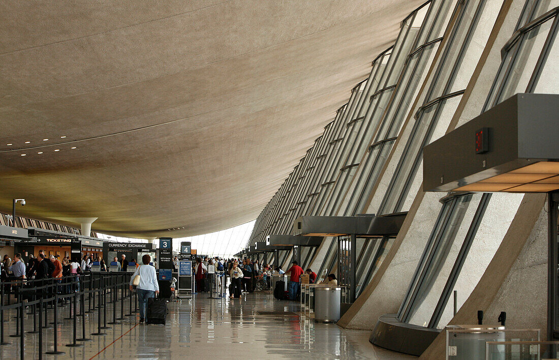 Flughafen, Washington Dulles Airport, Washington DC, Vereinigte Staaten von Amerika, USA