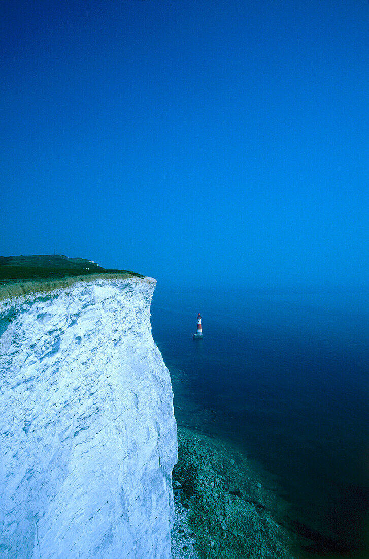 Lighthouse, Beachy Head, East Sussex, England, Great Britain