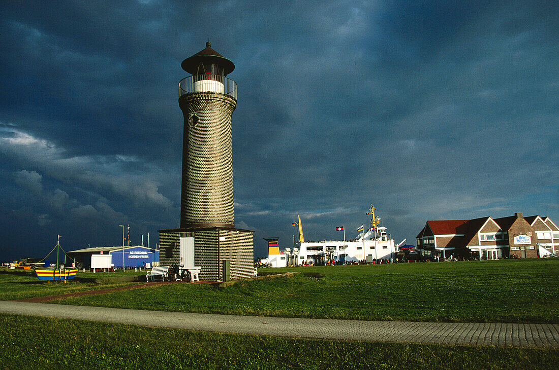 Lighthouse, Juist, East Frisia, Germany