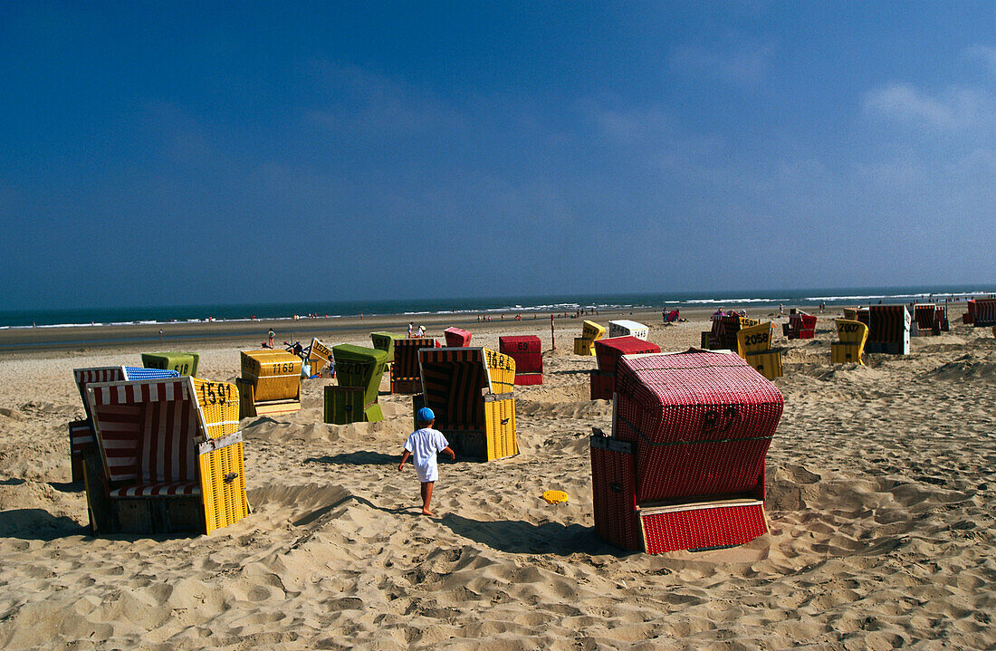 Beach, Langeoog, East Frisia, Germany